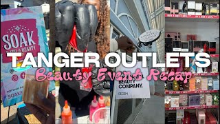 Tanger Outlets Beauty Event Recap  Shopping Haul  Bath amp Body Works Sephora and More [upl. by Arotak]