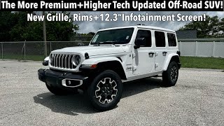 2024 Jeep Wrangler Sahara TEST DRIVEFULL REVIEW [upl. by Casteel]