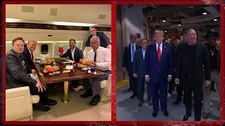 Trump takes epic VICTORY LAP with Elon and others at MSG [upl. by Ibbed]