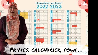 Bientôt la rentrée scolaire primes nouveau calendrier scolaire poux [upl. by Verina]