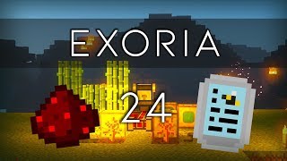 Exoria Modpack  EP 24  Redstone Bees amp Poison Extract [upl. by Amitaf]