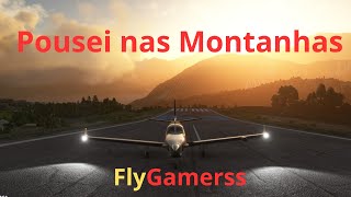 Pousei nas Montanhas com TBM 930 Microsoft Flight Simulator 2020 [upl. by Amehsat]