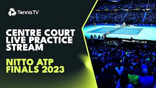 LIVE PRACTICE STREAM Nitto ATP Finals 2023  Centre Court [upl. by Leahcimluap612]