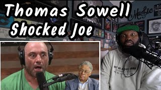 THIS SHOCKED ME TOO Joe Rogan Is Shocked To Learn About Thomas Sowell’s Wisdom  REACTION [upl. by Pitzer]