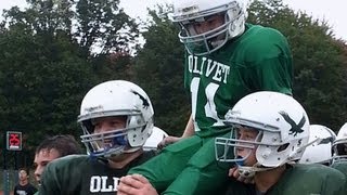 On the Road Middle school football players execute lifechanging play [upl. by Sredna]