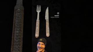 Roddy Richs Diamond Knife amp Fork that Go With His Pendant from Eliantte shorts roddyricch [upl. by Lisabeth]