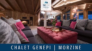 Chalet Genepi  Luxury Ski Chalet in Morzine  Ski In Luxury [upl. by Gibbs291]