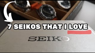 Affordable Seiko Watches That I Love  Part 1 [upl. by Strain]