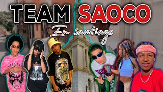 PRIMER JUNTE DEL TEAM SAOCO EN SANTIAGO  TEAM SAOCO VS TEAM CARTEL [upl. by Reddin772]