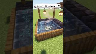 Jacuzzi Minecraft minecraft minecraftbuildingtutorial building minecrafttutorial [upl. by Ylecic]