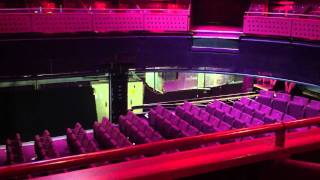 The Quays Theatre  The Lowry  Salford Quays  The seats descend [upl. by Quinlan]