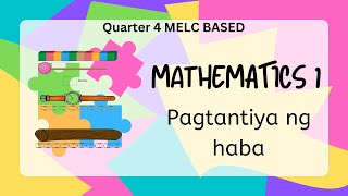 Grade 1 Math Q4 W6 Pagtantiya ng haba Nonstandard unit of measure [upl. by Ettereve]