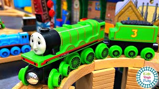 Thomas Wooden Railway Autumn Track Build [upl. by Norven]