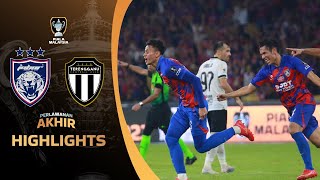 Johor Darul Tazim 31 Terengganu FC  Perlawanan Akhir  Highlights Piala Malaysia 2023 [upl. by Ssenav]