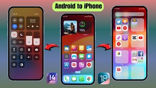 How To install iOS 18 Launcher For Any Android Phone [upl. by Schilt]