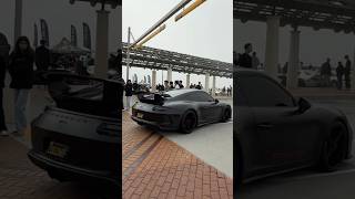 Beautiful Straight Pipe exhaust sound Porsche 911 GT3 automobile carshow luxury car supercars [upl. by Hall]