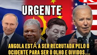 A VISITA DO PRESIDENTE DOS EUA A ANGOLA É PARA IRRITAR OS BRICS  REDE DE INFORMAÇÃO TV [upl. by Anilecram430]