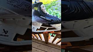 The Bauer Hyperlite 2s are sick skates but they are even more epic when you get custom Bladetechs [upl. by Itsa]