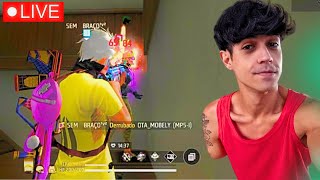 🔥AO VIVO  SEM BRAÇO DO FREE FIRE🔥 sembraçoff freefire freefiremax shortsvideo shorts aovivo [upl. by Dowd]