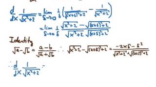 First principles differentiation examples [upl. by Asirehc280]