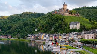 4k  walking tour Altstadt  cochem germany 🇩🇪 most beautiful city in germany [upl. by Emmer]