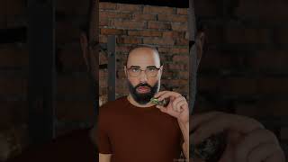 Vsauce eats Uranium 235 vsauce shorts [upl. by Asirral238]