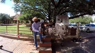 Fort Worth Tx Stockyards  Full Walking Tour [upl. by Aicnelav]