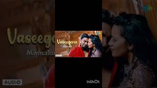 Vaseegara Song lyrics [upl. by Sidwohl812]