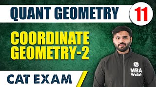 Coordinate Geometry 2  Equations of line  Quant Geometry 11  CAT 2024  MBA Wallah [upl. by Jami]