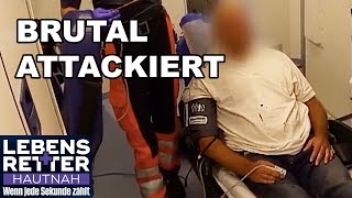 Täter auf der Flucht  Brutale Attacke an der Tankstelle  Lebensretter hautnah  SAT1 [upl. by Lesde]