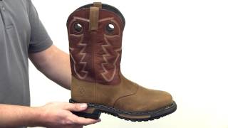 Rocky Original Ride Steel Toe Waterproof Western Boot Style  RKYW041 [upl. by Spenser]