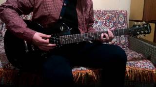 Puddle of Mudd  Psycho guitar cover [upl. by Brower]