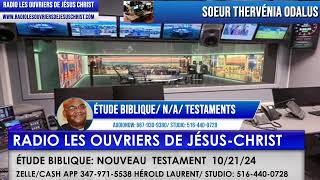 RADIO LES OUVRIERS DE JESUS CHRIST LIVE [upl. by Romelda822]