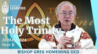 Catholic Mass Today Trinity Sunday 26 May 2024 Bishop Greg Homeming Lismore Australia [upl. by Olzsal]