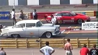 56 Chevy crash at SCR [upl. by Guillema]