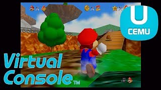 CEMU  Virtual Console  games test N64 SNES NES GBA HD Wii U emu [upl. by Franzoni]