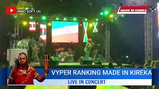 VYPER RANKING LIVE IN CONCERT MADE IN KIREKA LIVE reggae live performance Innosoftug [upl. by Boak]