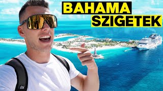 1 NAPIG EGY PRIVÁT SZIGETEN VOLTUNK A BAHAMÁKON 🌴 [upl. by Volney]