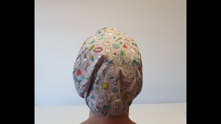 DIY Gorro enfermera  gorro de quirófano [upl. by Nesnej]