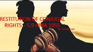 Restitution of Conjugal Rights hindumarriageact1955 law [upl. by Akenal]