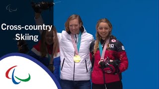 Victory Ceremony  Womens sprint standing  Nordic skiing  PyeongChang2018 Paralympic Winter Games [upl. by Yltnerb]