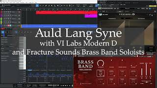 Auld Lang Syne with Modern D and Brass Band Soloists [upl. by Flip]