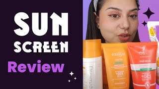 Local sunscreens review and My favorite one 🤩🥳🎉 احسن صن بلوك محلي [upl. by Nirmak]