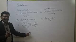 Thermodynamics  Difference between isobaric and isochoric process JEENEET CLASS11 th [upl. by Xonel]