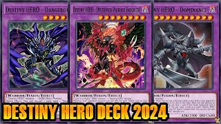 【YGOPRO】 DESTINY HERO DECK 2024 [upl. by Nagard]