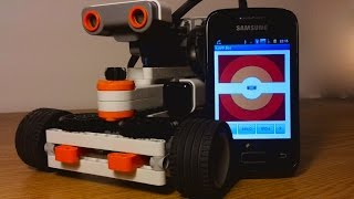 LEGO Mindstorms Android Car  Bluetooth Remote Control [upl. by Adlecirg]