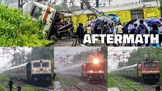 Nagpur Duronto Derailment Aftermath Route Diverted Trains through Western Line [upl. by Knowling]