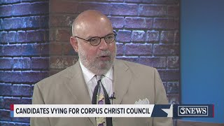 Bill Chriss talks the candidates vying for Corpus Christi Council CCISD schoolboard [upl. by Ellerahs]