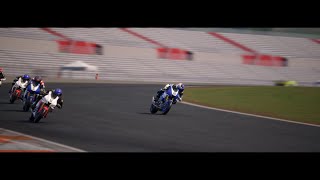 RIDE 4  R3  RM  Valencia 10 overtakes [upl. by Nyladnohr637]