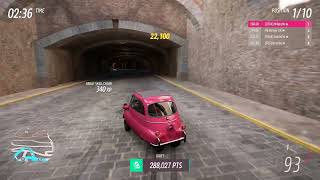 Forza Horizon 5 Open Drifting  5123k Cathedral Circuit  S1 class BMW Isetta [upl. by Reyam580]